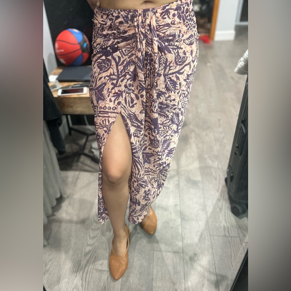 Zara Print Skirt